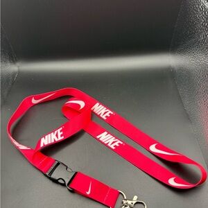Nike Hot Pink Logo Breakaway Detachable Lanyard. Key, ID, Card Holder.